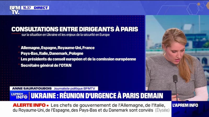 Emmanuel Macron organisera, ce lundi, une réunion informelle sur la situation en Ukraine et les enjeux de la sécurité en Europe