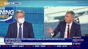 Martin Vial, (Commissaire aux participations de l'État): "L'État n'envisage pas de prendre le contrôle d'Air France [...] sauf s'il y avait une nouvelle catastrophe économique majeure"