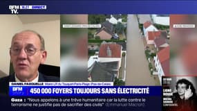  Tempête Ciarán: "J'ai encore ce soir près de 300 foyers qui sont privés d'électricité dans ma commune", indique Daniel Fasquelle, maire du Touquet-Paris-Plage (Pas-de-Calais) 
