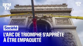 Christo en rêvait, l'Arc de Triomphe sera bientôt empaqueté