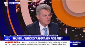 Fabien Roussel (PCF) sur l'augmentation des taxes: "Rendez-nous notre pognon!"
