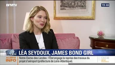 Léa Seydoux face à Ruth Elkrief
