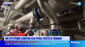 Ternay: un système de traitement des PFAS testé pour la première fois en France