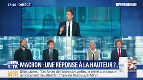 Emmanuel Macron: Une réponse à la hauteur ?