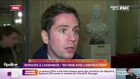 Retraites à l'Assemblée: "en finir avec l'obstruction" 
