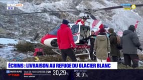 Alpes-du-Sud: livraison au refuge du glacier Blanc
