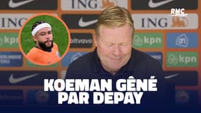 Pays-Bas : Koeman gêné par une question d'un journaliste sur le transfert de Depay au Brésil