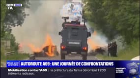 Manifestation A69: 3 blessés du côté des forces de l'ordre et 2 blessés du côté des manifestants après une journée de confrontations