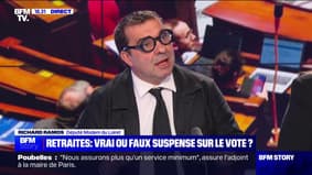 "À l'heure qu'il est, je n'ai pas changé d'avis": la mise au point du député Richard Ramos à propos de son vote sur la réforme des retraites