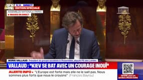 Boris Vallaud (PS): "La résistance ukrainienne s'oppose avec un courage inouï"