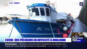 Coronavirus: les pêcheurs de Boulogne-sur-Mer en difficulté