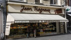 Une chocolaterie Jean Trogneux, à Amiens.