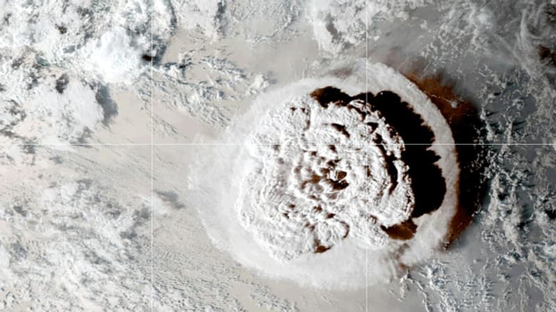 Volcan aux Tonga: d'après la Nasa, l'éruption a été supérieure à des centaines de bombes d'Hiroshima