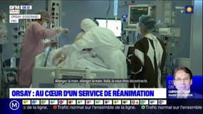 Covid-19: au cœur d'un service de réanimation à l'hôpital d'Orsay