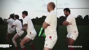 Zapping TV : Les rugbymen anglais parodient les All Blacks avec le “Hakarena”