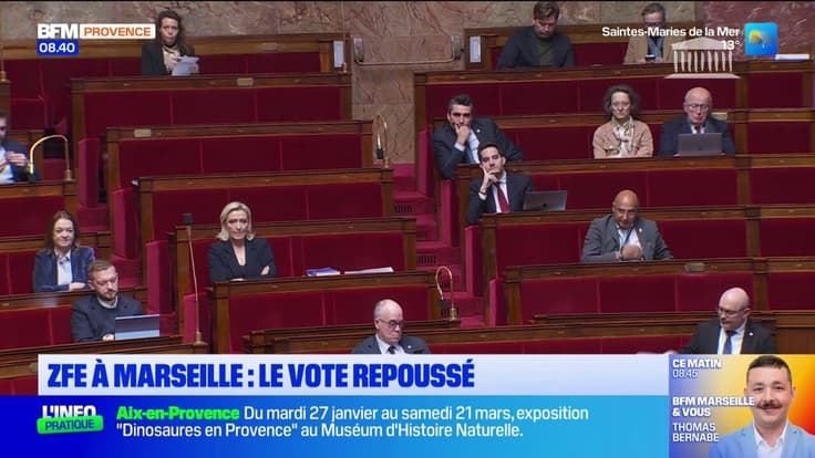 ZFE à Marseille : le vote repoussé