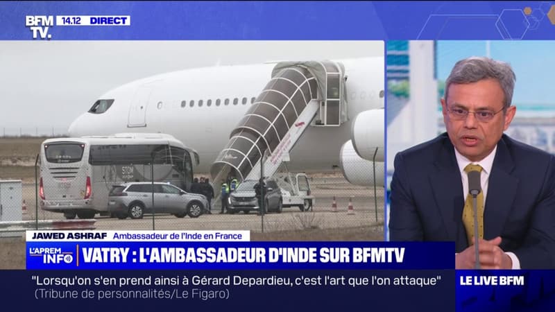 Vatry: l'ambassadeur de l'Inde en France affirme que les passagers vont bien, ils sont arrivés à 3h du matin heure indienne