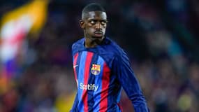 Ousmane Dembélé avec le Barça, janvier 2023