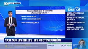 Taxe sur les billets : les pilotes en grève