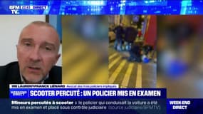  "Il n'a fait que son travail", Me Laurent-Franck Liénard, avocat du policier mis en examen dans l'affaire du scooter renversé à Paris