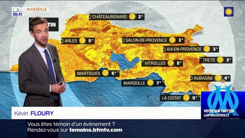 Météo Bouches-du-Rhône: une journée ensoleillée avec des températures douces