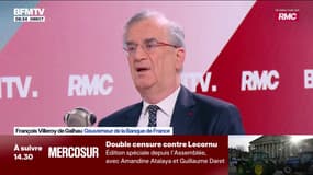 François Villeroy de Galhau, gouverneur de la Banque de France: "La sagesse, c'est de stabiliser au maximum l'impôt"