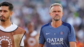 Luis Enrique lors du match PSG-Botafogo (1-0, Coupe du monde des clubs), le 19 juin 2025