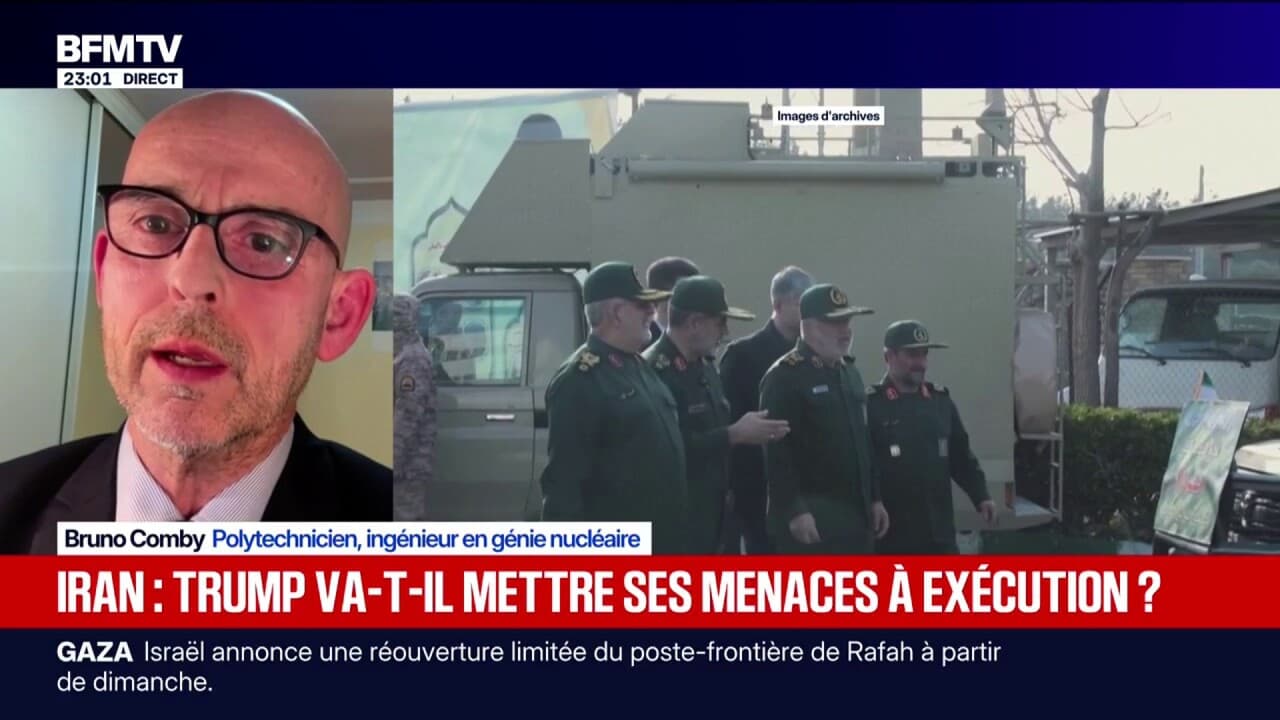 Nucléaire iranien: "Le régime protège l'uranium comme la prunelle de ses yeux", explique Bruno Comby, polytechnicien Kép
