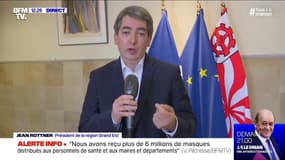 Jean Rottner: "Aujourd'hui, c'est le confinement qui doit être d'actualité"