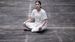 Marzieh Hamidi à l'Insep, le 29 juin 2023.