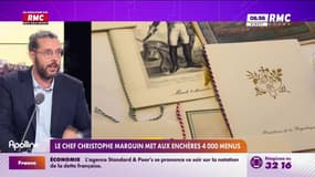 On n'a pas osé vous en parler : Le chef Christophe Marguin met aux enchères 4 000 menus - 31/05