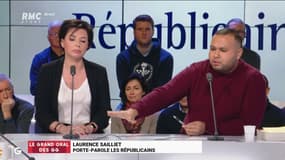 #Grand Oral - "J'ai le sentiment que des figures emblématiques de la droite ont été éloignées parce que @Laurent Wauquiez prenait une place importante !" @AmezianeRose #GGRMC