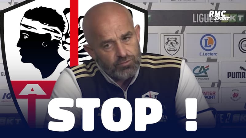 Amiens 3-1 AC Ajaccio : "On n'est pas arbitré comme les autres" coach Chabert dit stop !