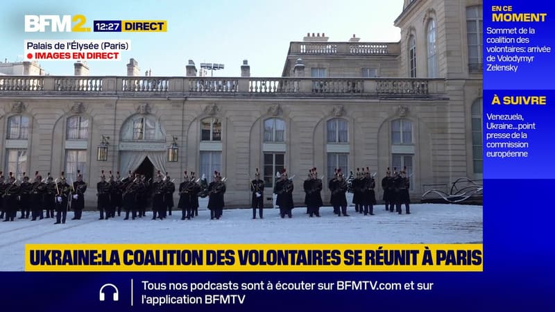 Coalition des volontaires : que change la présence inédite des Américains Steve Witkoff et Jared Kushner à l'Élysée ?