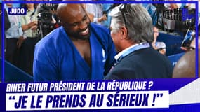  "Je le prends au sérieux", Douillet croit à un avenir politique pour Riner 