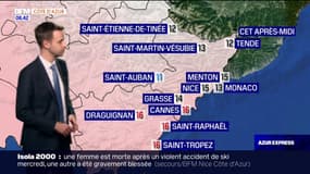 Météo Côte d’Azur: une fin de semaine sous les nuages, jusqu'à 15°C à Antibes et Nice