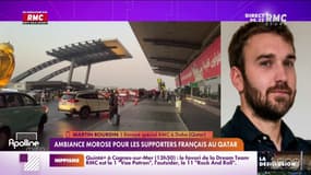 Ambiance morose pour les supporters français au Qatar