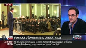 QG Bourdin 2017 : Focus sur l'exercice d'équilibriste de Manuel Valls - 04/01