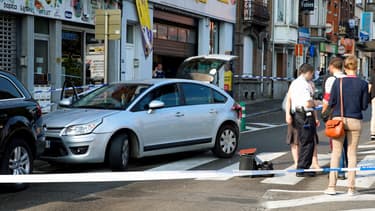 La voiture de l'homme tué