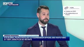 Jérémie Rossignol (ETS Global) : ETS Global est le fournisseur officiel des tests Toeic et Toefl dans plus de 180 pays - 03/04