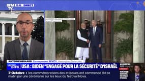 7-Octobre: dans un communiqué, Joe Biden se dit "totalement engagé pour la sécurité d'Israël" et évoque "une journée noire pour les Palestiniens"