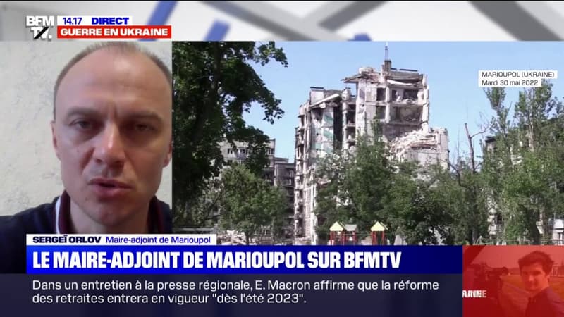 Sergeï Orlov, maire-adjoint de Marioupol: 
