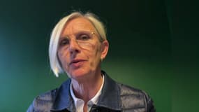 Marie-Hélène Thoraval, maire Les Républicains de Romans-sur-Isère, dans la Drôme, s'exprime auprès de BFMTV, le 3 novembre 2024