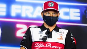 Kimi Raikkonen, au circuit Paul-Ricard du Castellet le 17 juin 2021