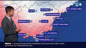 Météo Var: des précipitations localement fortes ce jeudi, 25°C à Toulon