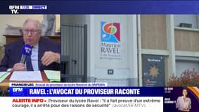 Proviseur menacé de mort: la jeune femme à qui il a été voilée "n'a pas été frappée, ni violentée", assure l'avocat du proviseur du lycée Ravel