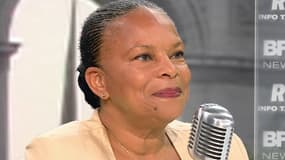 Christiane Taubira que le plateau de BFMTV-RMC, le 19 juin 2015.