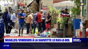 Marseille: à Noailles, commerçants et riverains excédés par les vendeurs à la sauvette