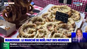 Manosque: le marché de Noël fait des heureux