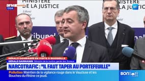 Narchomicides: retour sur la visite de Gérald Darmanin à Marseille